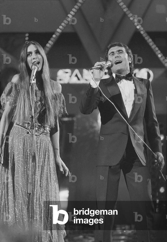 Al Bano and Romina Power at the Sanremo Music Festival