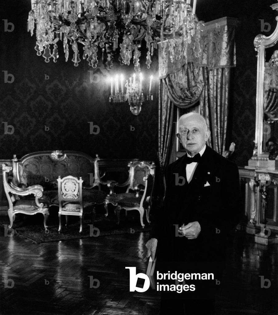 Raffaele Chiarolanza at home, Naples, Italy, 1960