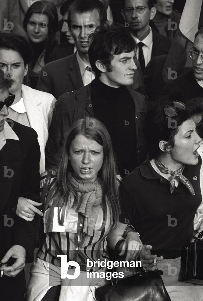 The risk of a revolution in Paris has been averted, Paris, France, 1968