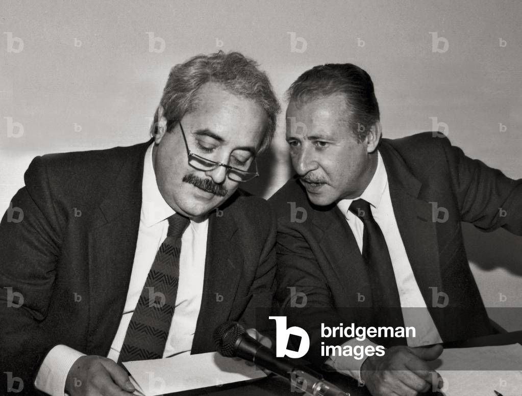 Paolo Borsellino and Giovanni Falcone