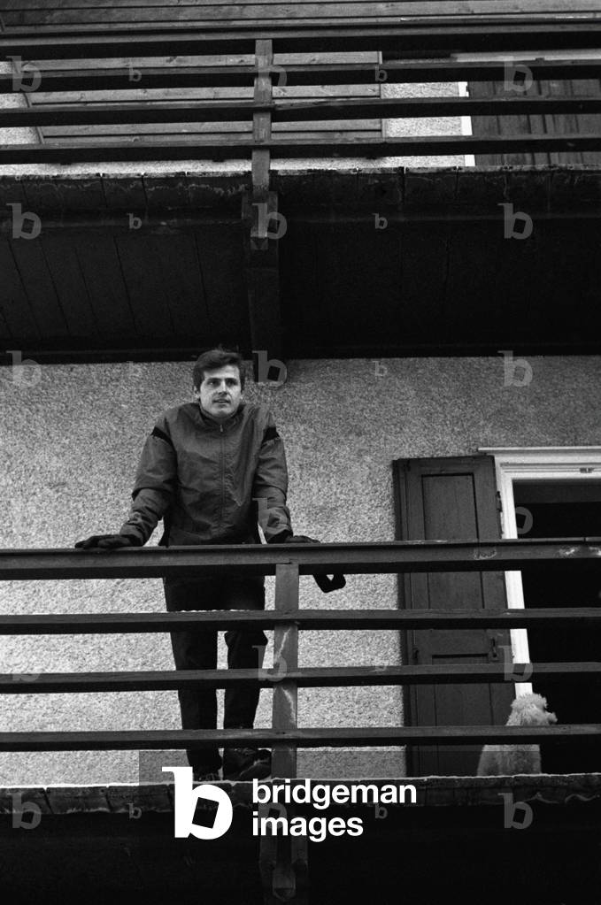 Uto Ughi on the balcony