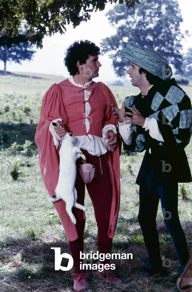 Massimo Troisi and Roberto Benigni in Non ci resta che piangere, Italy