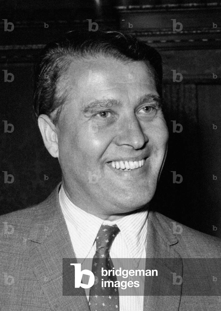 Half-length portrait of Wernher Von Braun