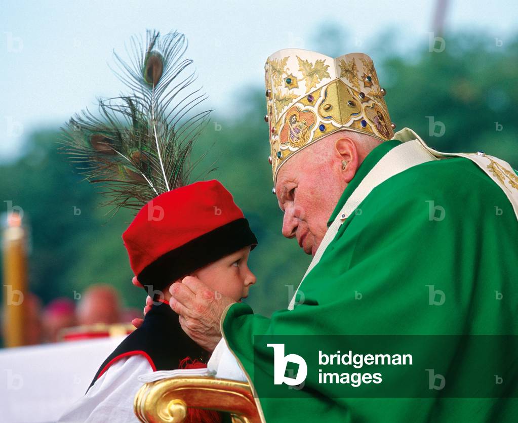 Pope John Paul II in Krakow, Poland