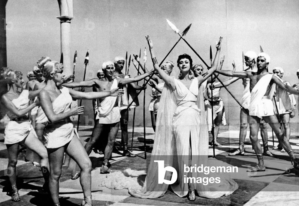 Caterina Valente in a choreography