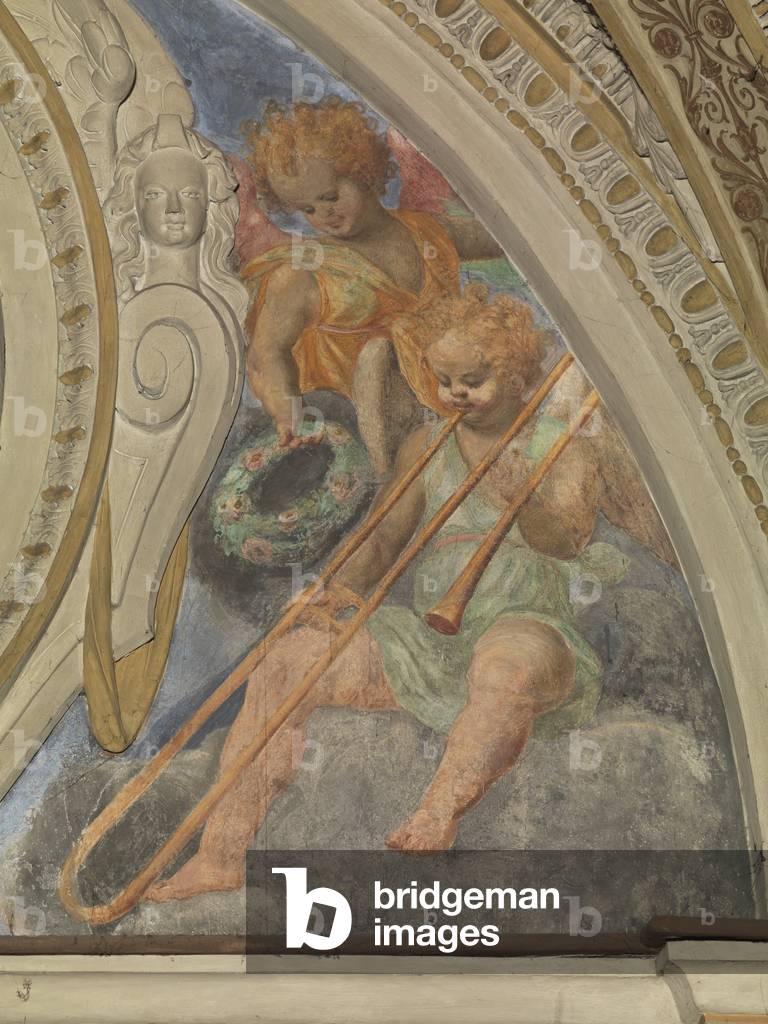 Musician Angels (fresco)