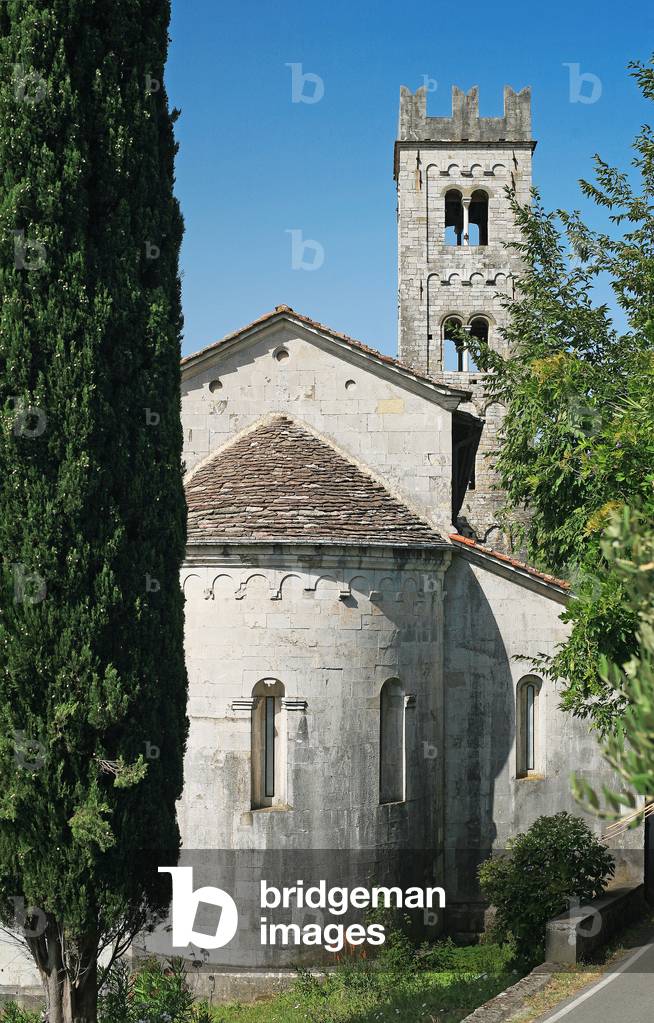 Church of San Giorgio in Lucca (Pieve di San Giorgio a Lucca), 11th Century