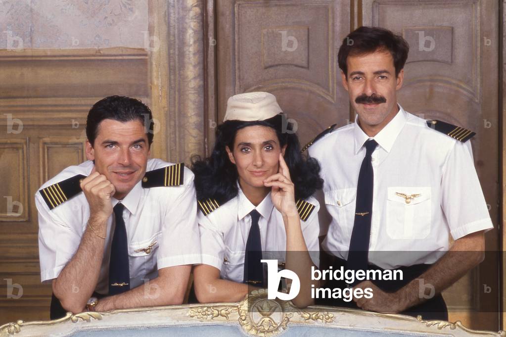 Massimo Lopez, Tullio Solenghi and Anna Marchesini in Fastening Your Seatbelts