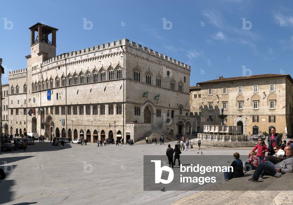 Palace of the Priori, seat of the Galleria nazionale dell'Umbria, 1293