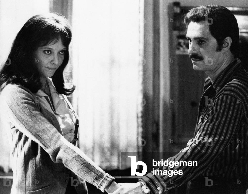 Anna Karina and Nino Manfredi in Bread and Chocolate, Rome, Italy, 1973