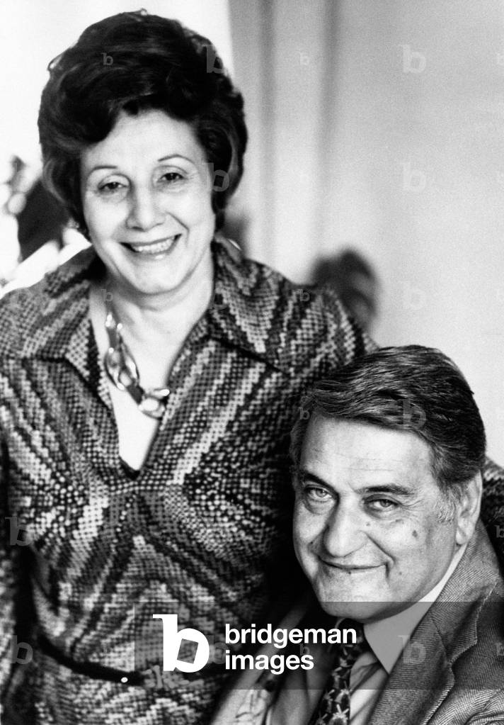 Portrait of Paolo Cavallina with his wife