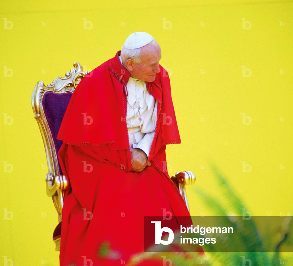 Pope John Paul II, Italy, 1990 (photo)