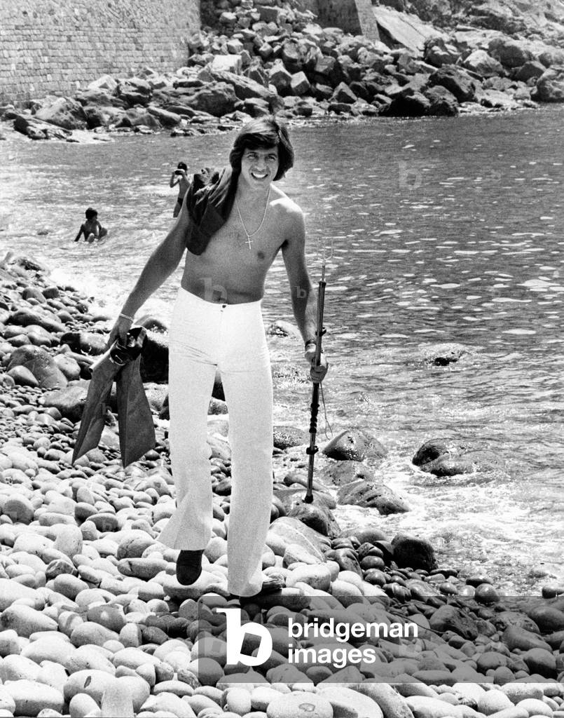 Sandro Giacobbe by the seashore