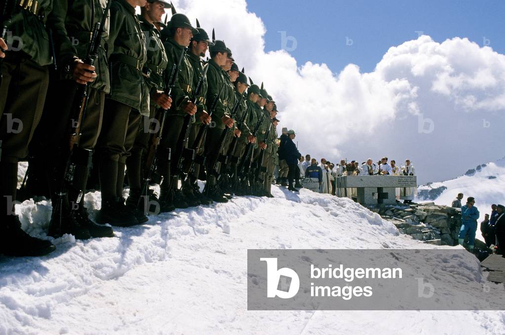 Pope John Paul II, Italy, 1988 (photo)