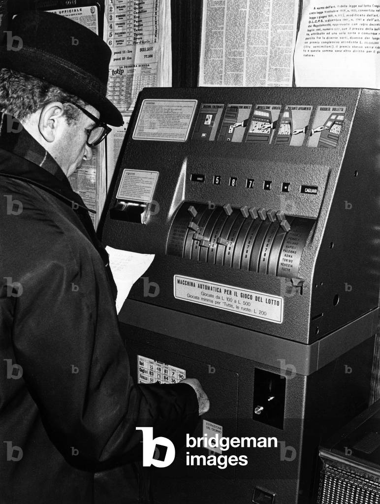 Automatic lotto machine