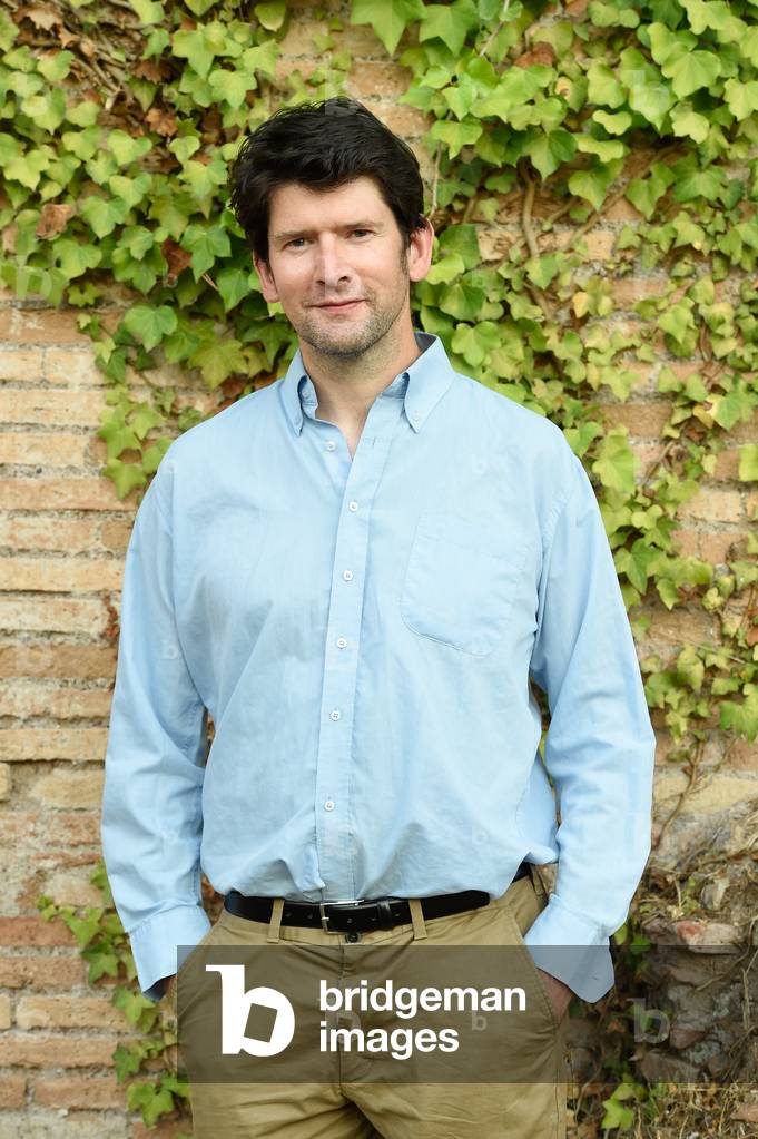 British writer Nicholas Jubber at the XX edition of the International Literature Festival in Rome entitled 'Reading the world', in the new setting of the Palatine Stadium, Rome (Italy), July 22nd, 2021