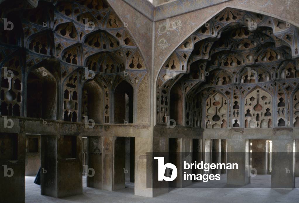 Music Room in the Ali Qapu Palace, XVII century, Isfahan, Iran,  Isfahan, Iran (mixed technique)