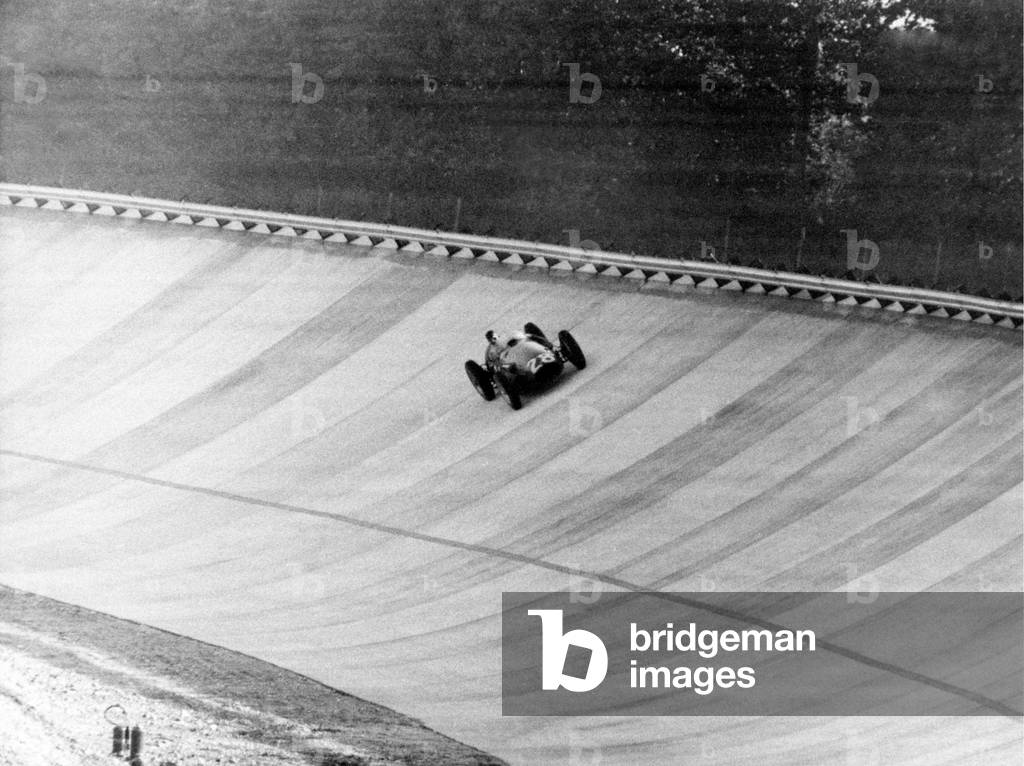 Roberto Mieres at the 26th Italian Grand Prix, Monza, Italy