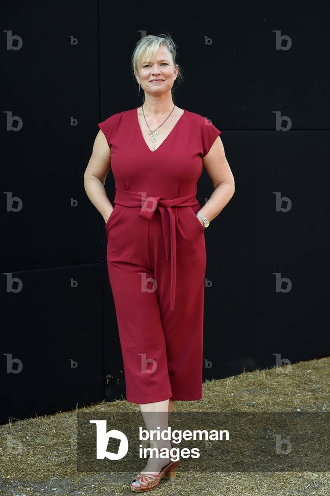 American writer Amity Gaige at the XX edition of the International Literature Festival of Rome entitled 'Reading the world', in the new setting of the Palatine Stadium,  Rome (Italy), July 21st, 2021 (photo)