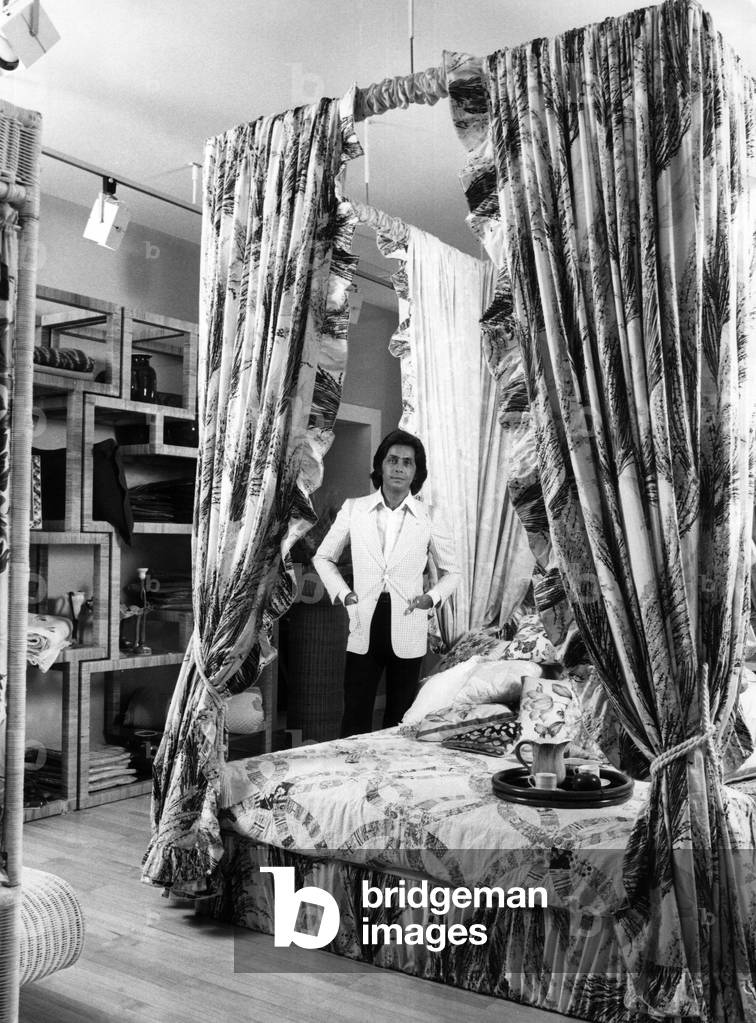 Valentino in his atelier