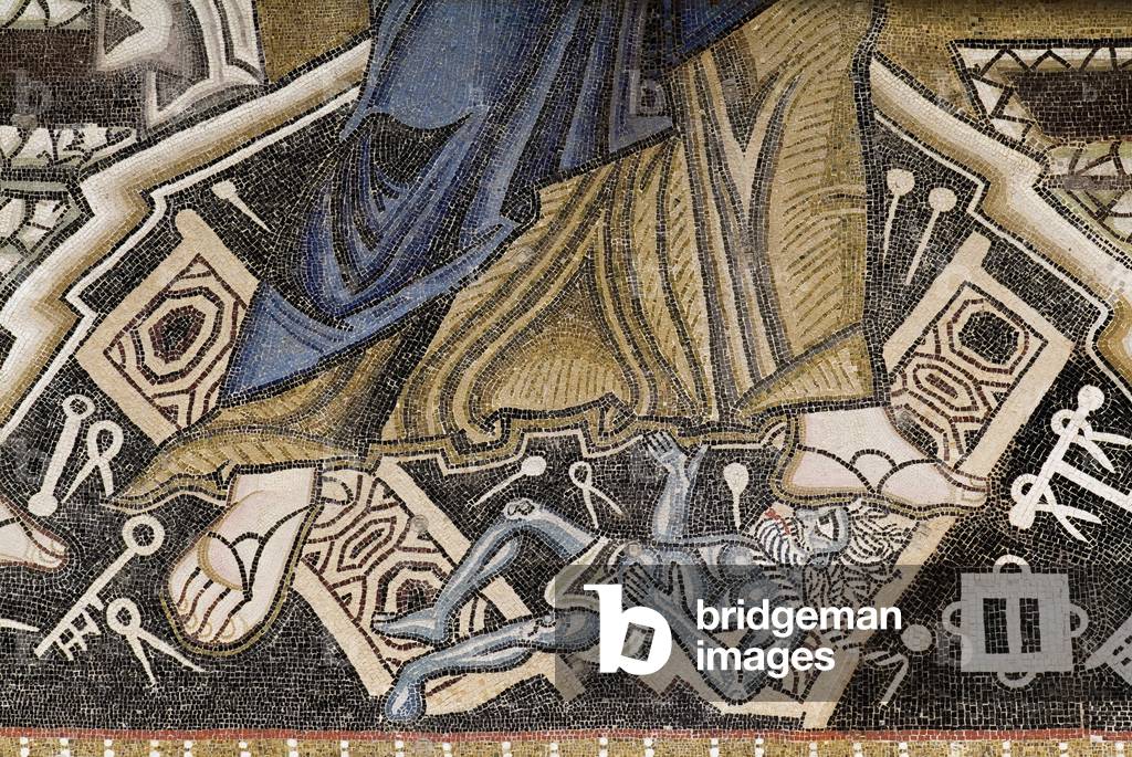 Mosaic decoration of the counter-façade - Last Judgment (mosaic)