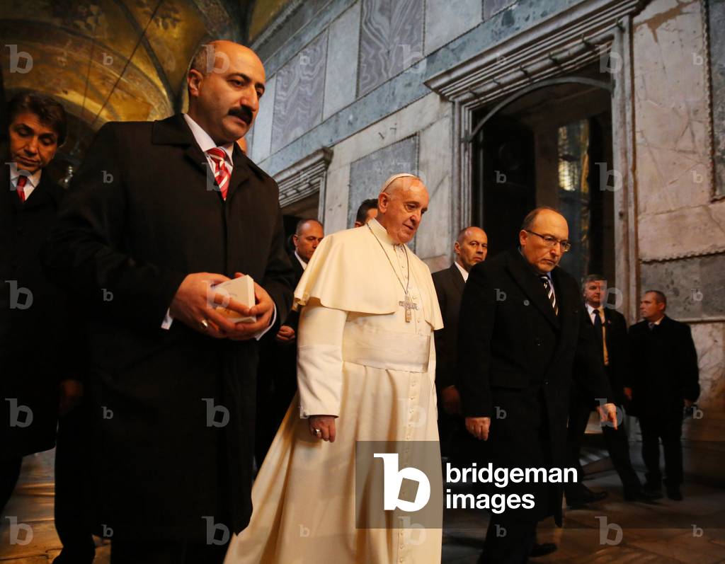 Pope Francis in Turkey, Istanbul, Turkey, 2014 (photo)