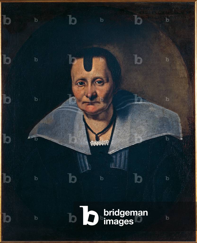 Portrait of the Noble Angelica de Alessandri, by Carlo Ceresa, 1643, 17th Century, oil on canvas, 71 x 57 cm