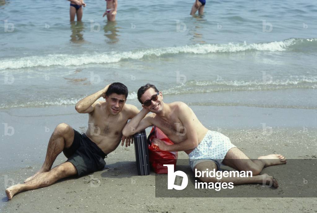 I Righeira at the beach