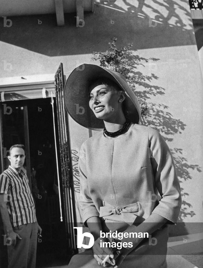 Sophia Loren at the Venice International Film Festival, Venice, Italy