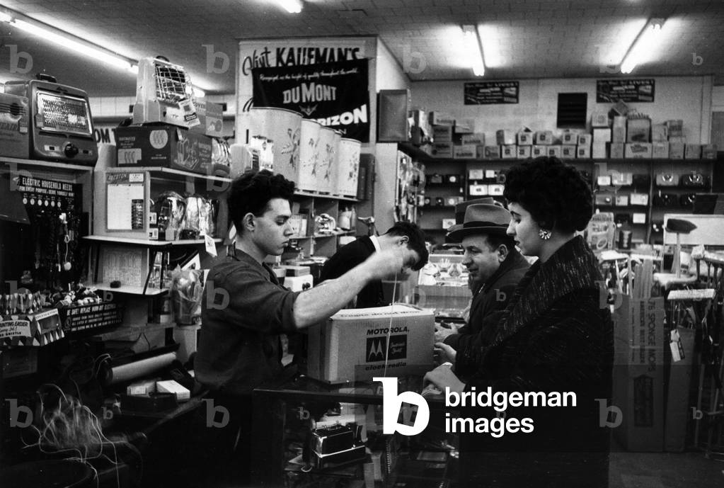 An electrical appliance shop in Brooklyn