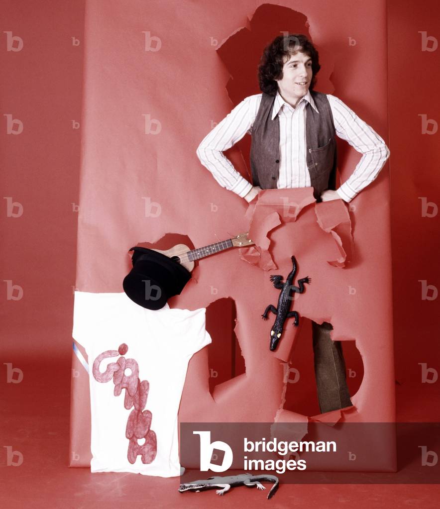 Rino Gaetano on a photo set