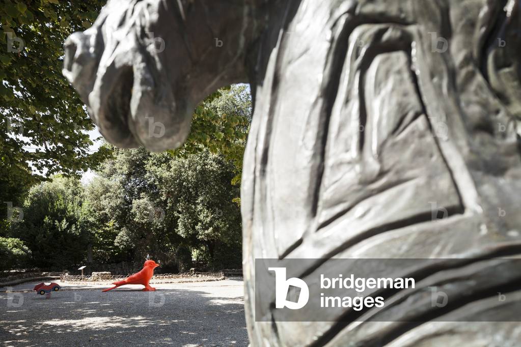 ReGeneration Siena (Rigeneramento Siena), by Cracking Art Group, La Lizza Gardens, Siena, Italy, 9th September 2015 (photo)