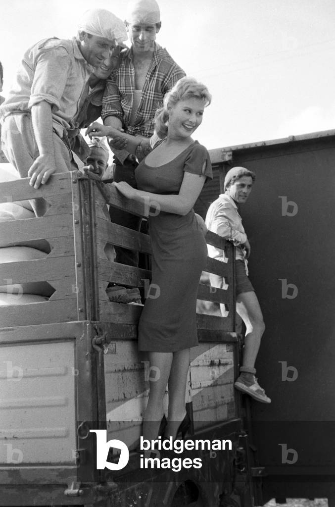 Marisa Allasio in the film Marisa, Italy, 1957 (b/w photo)