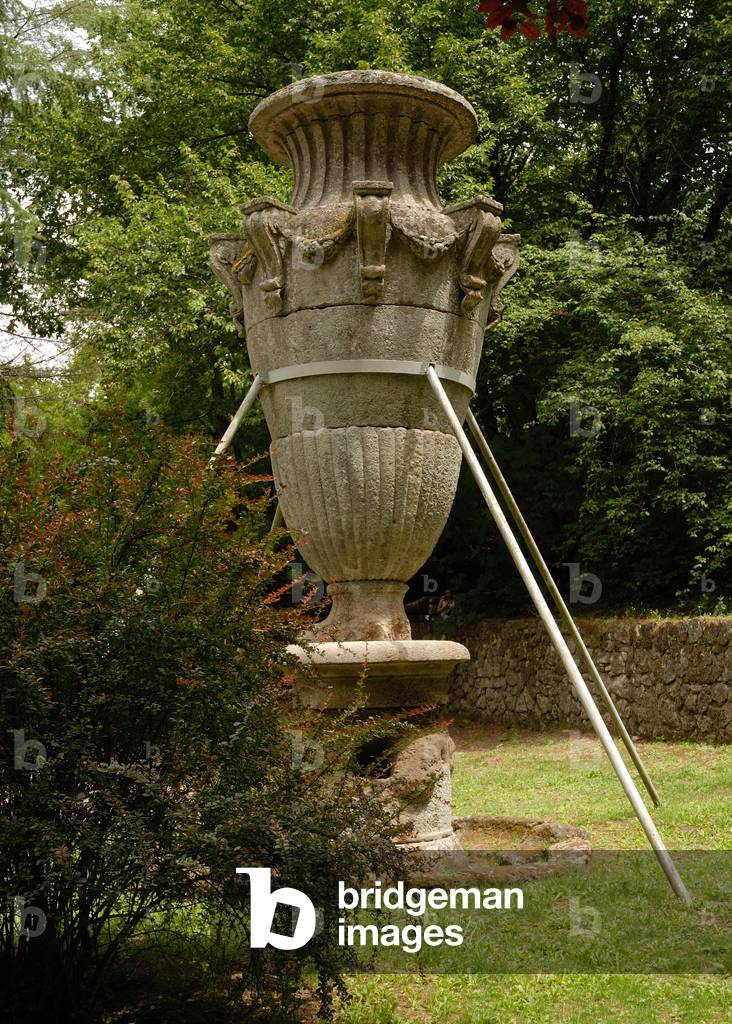 Monster Park or Sacred Wood, by Pirro Ligorio, 1552 - 1585, 16th Century, peperino