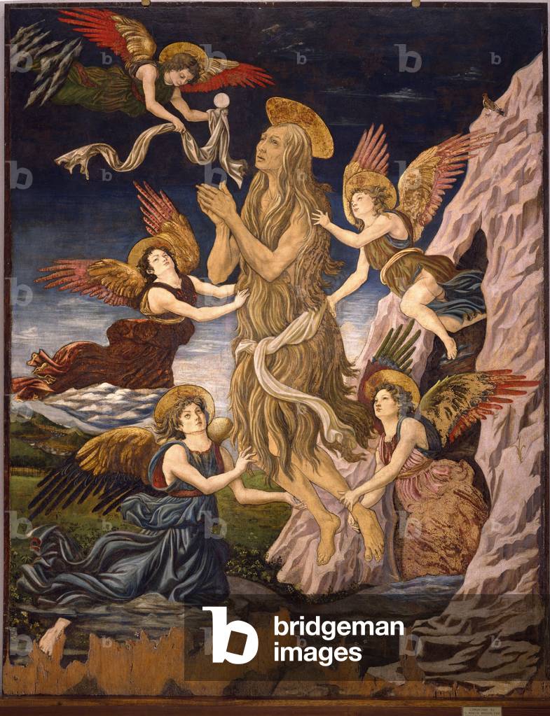 The Assumption of Saint Mary the Magdalene (Assunzione di santa Maria Maddalena), 1460 (oil and tempera on panel)