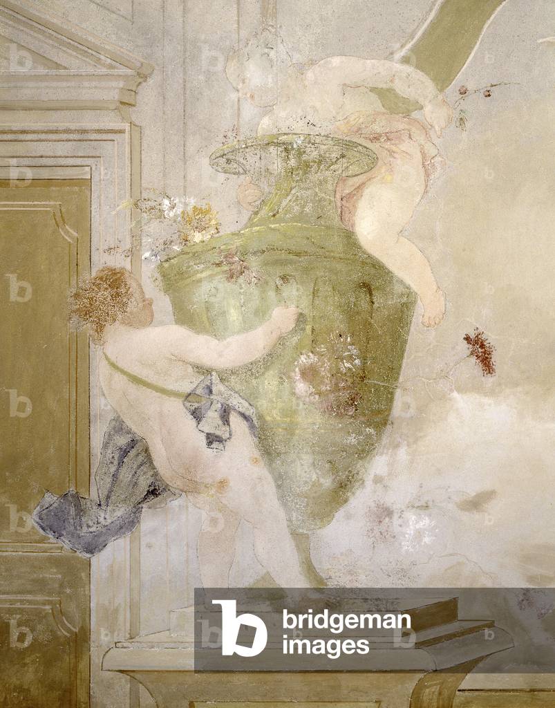 Vase of Flowers (fresco)