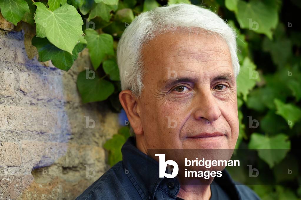 Italian writer Roberto Alajamo at the XX edition of the International Literature Festival in Rome entitled 'Reading the world', in the new setting of the Palatine Stadium, Rome (Italy), July 22nd, 2021