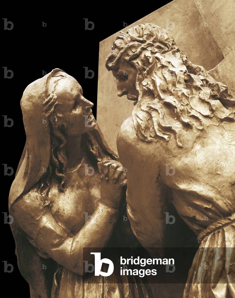 Via Crucis, 16 stations, 1968-1981 (bronze and marble)