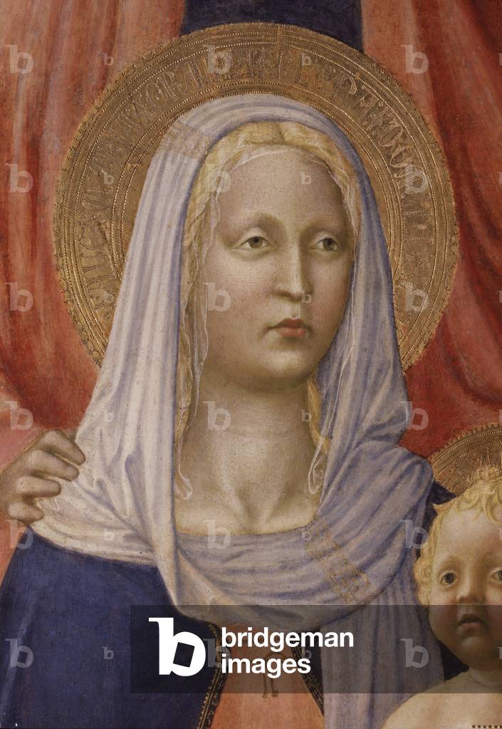 Virgin and Child with Saint Anne (Sant'Anna Metterza), by Tommaso di ser Giovanni di Mone Cassai knows as Masaccio and Tommaso di Cristoforo Fini knows as Masolino da Panicale, 1424-1425, 15th Century, tempera on panel, 175 x 103 cm