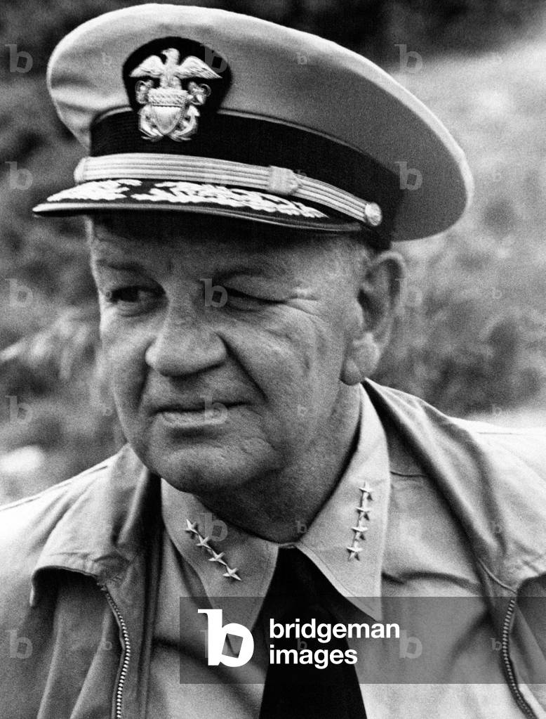 Portrait of William Fechteler in uniform