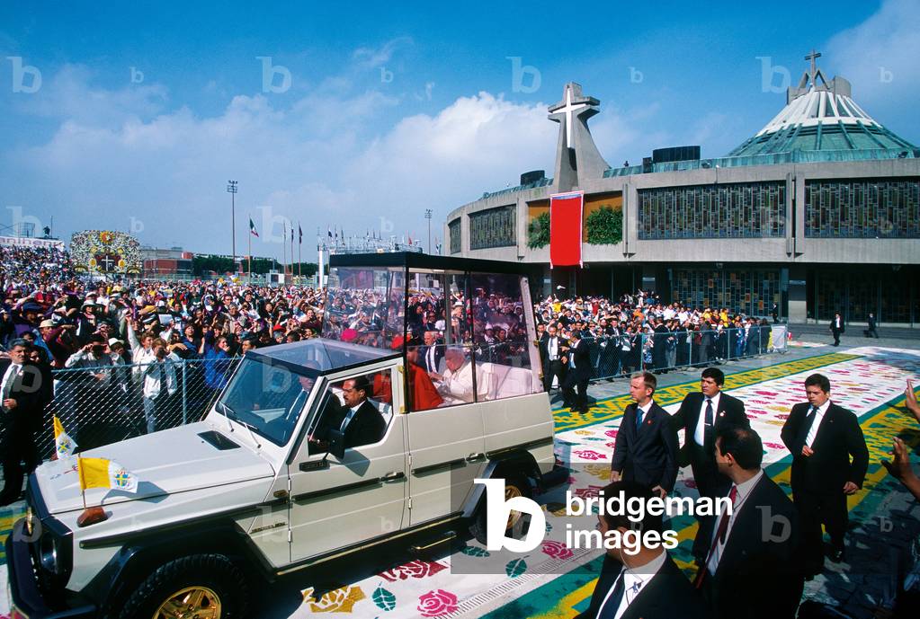 Pope John Paul II, Mexico City, Mexico