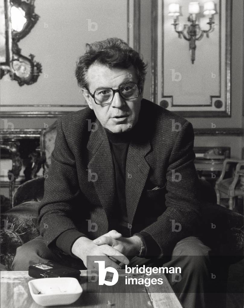 Milos Forman during an interview