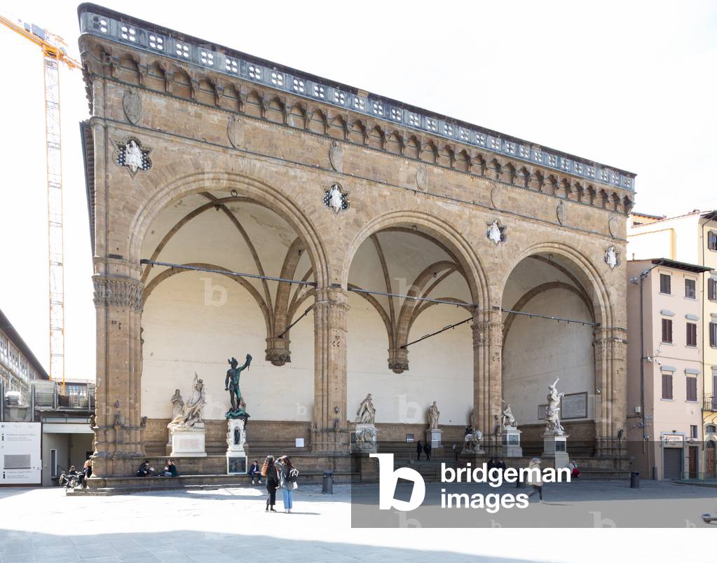 Loggia della Signoria, Florence, Italy (photo)