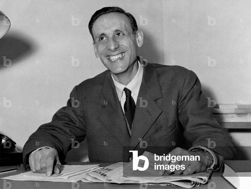 Giuseppe Dossetti smiling
