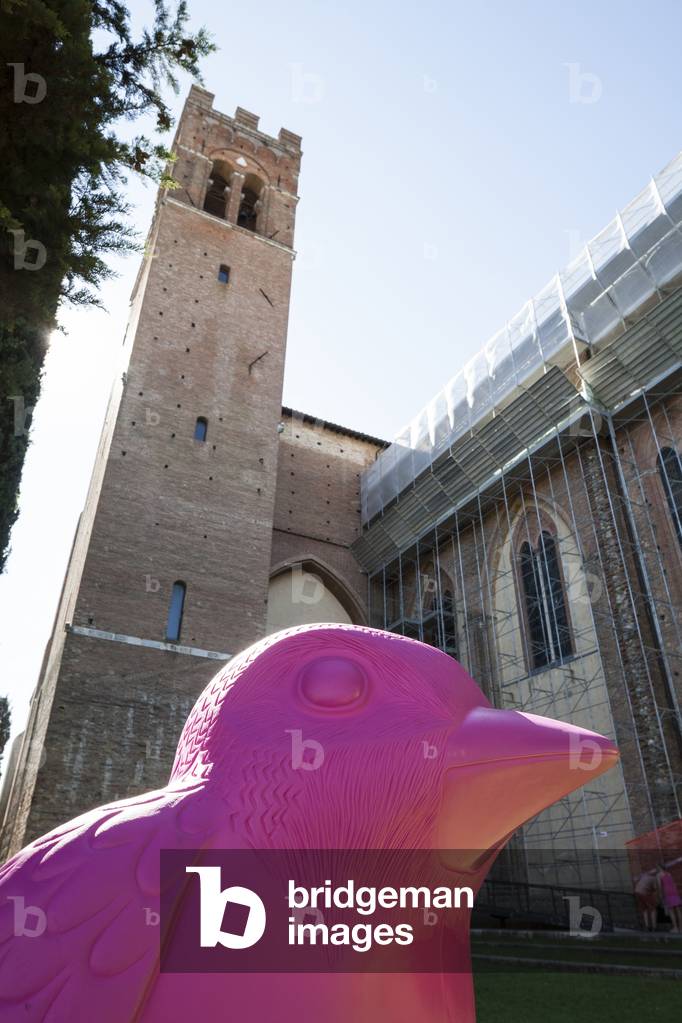 ReGeneration (Rigeneramento ), by Cracking Art Group, Church of Saint Dominic, Siena, Italy, 9th September 2015 (photo)