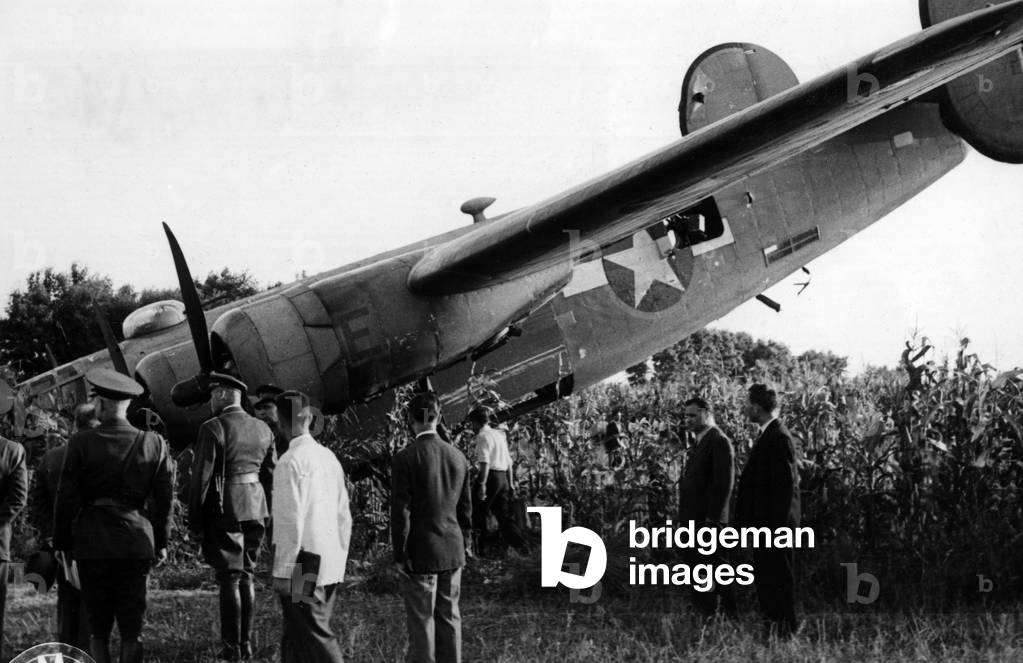 U.S. bomber shot down