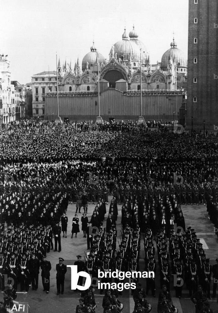 Twentieth anniversary celebration of the March on Rome