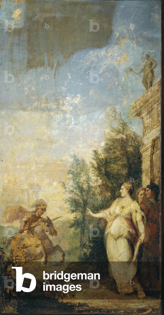 Mythological Scene, by Francesco Corneliani, ca. 1770 - 1780, 18th Century, oil on canvas