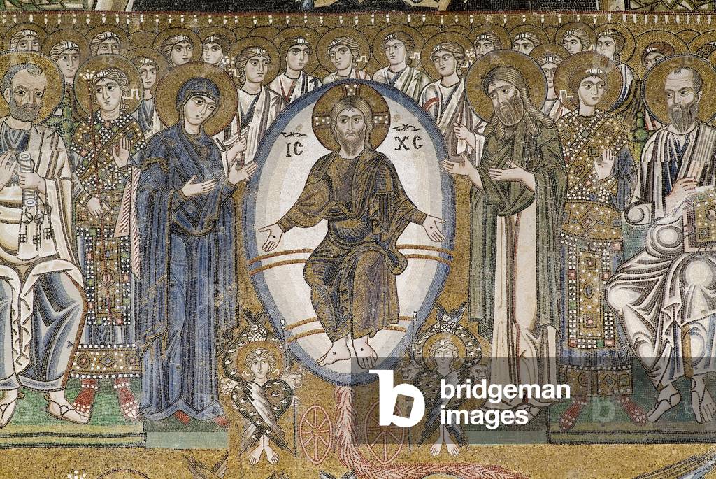 Mosaic decoration of the counter-façade - Last Judgment (mosaic)