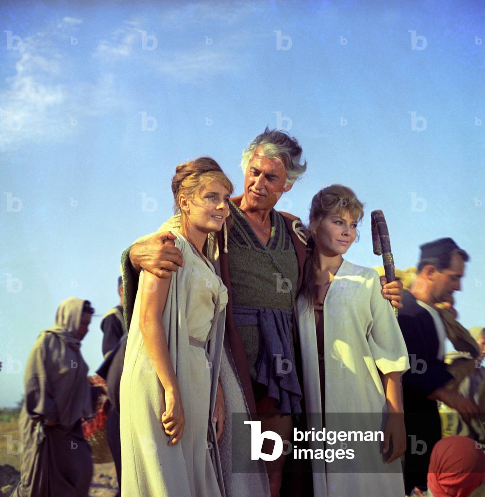 Stewart Granger and Rossana Podesta  in Sodom and Gomorrah, Italy, 1961 (photo)